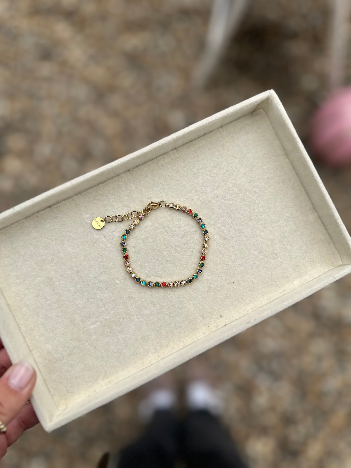 Multicolour Bracelet Gold