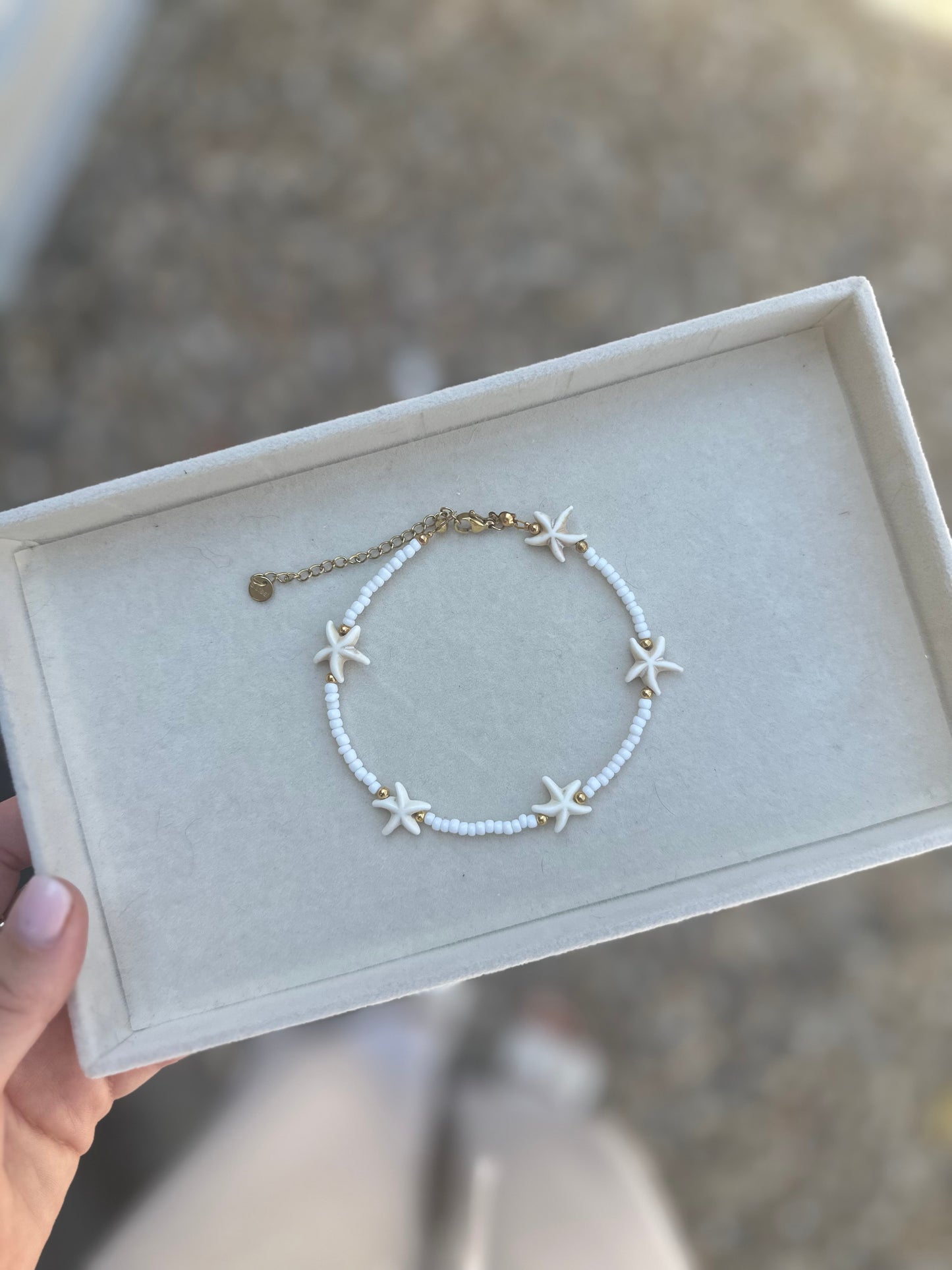 Ocean Gold Anklet