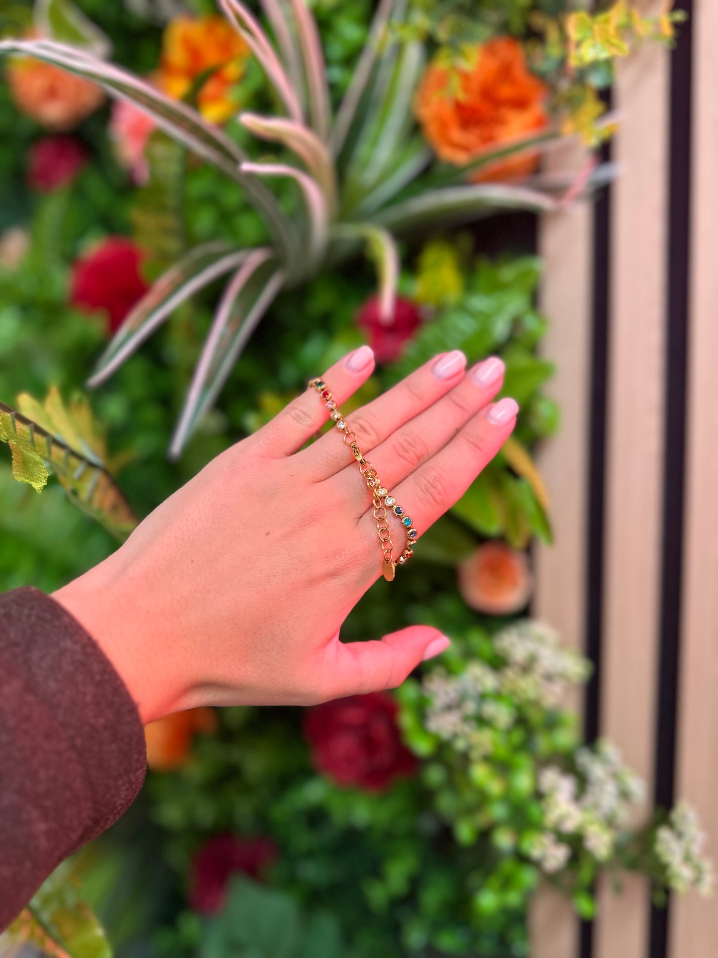 Multicolour Bracelet Gold