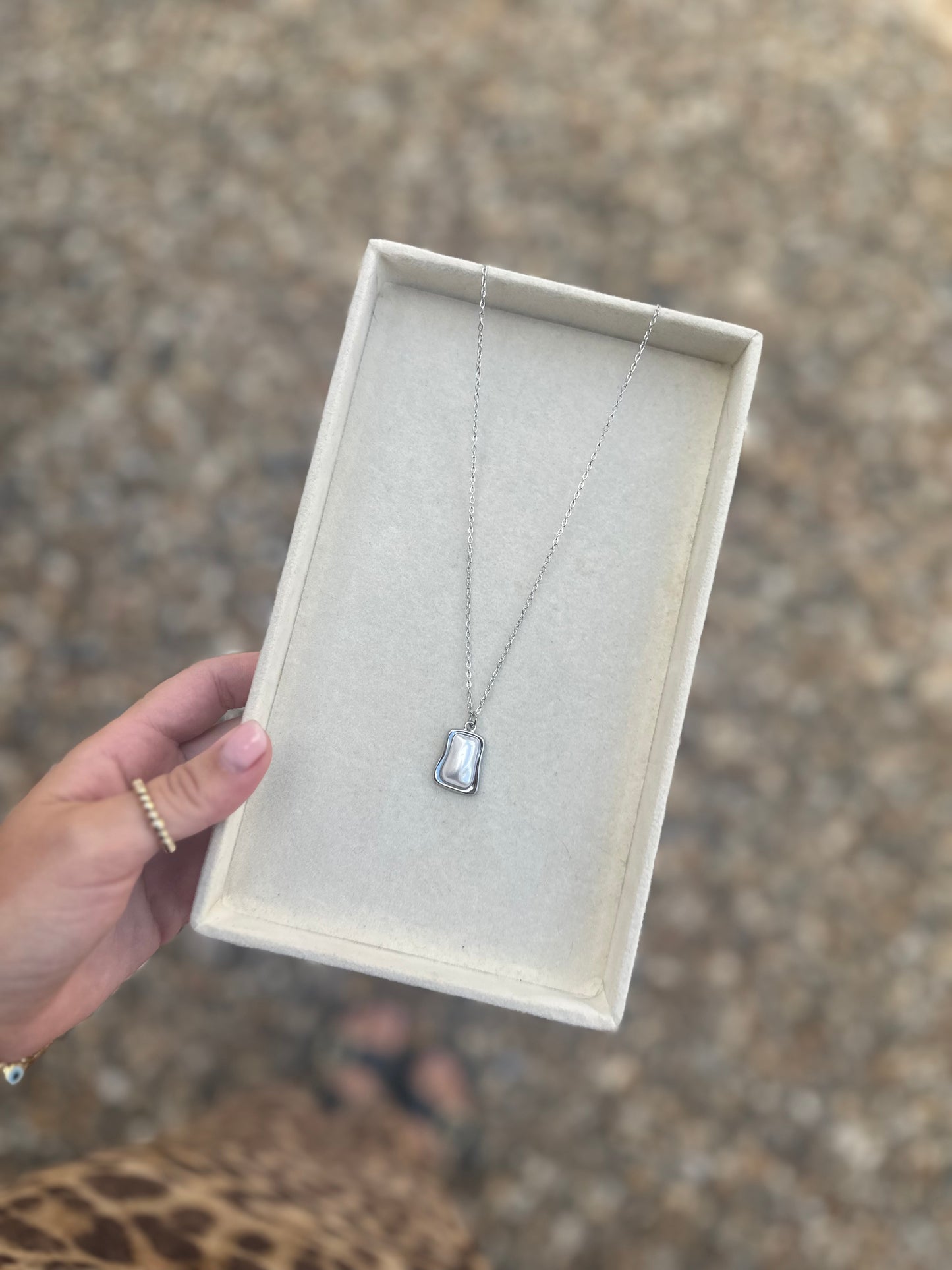 Pearl Silver Necklace
