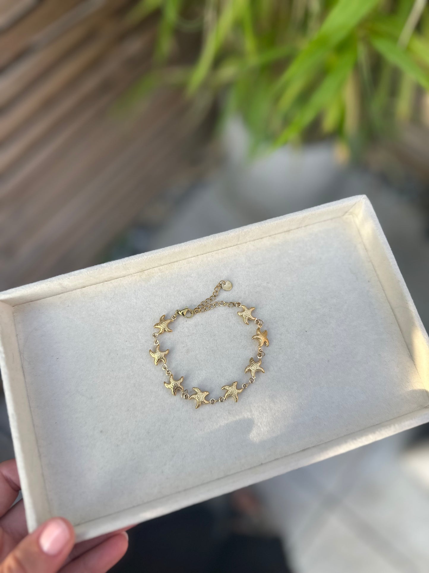 Gold Stafishes Bracelet