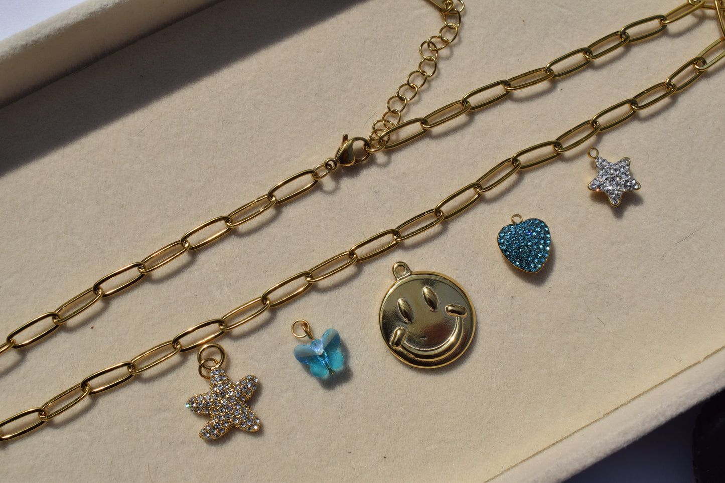 Gold Sparkle Starry Night