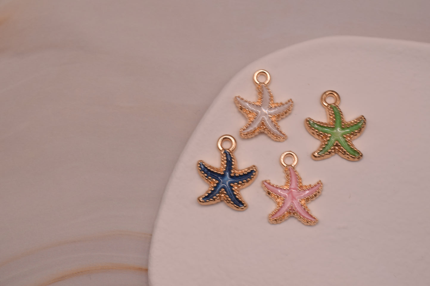 Alloy Starfish Pendant