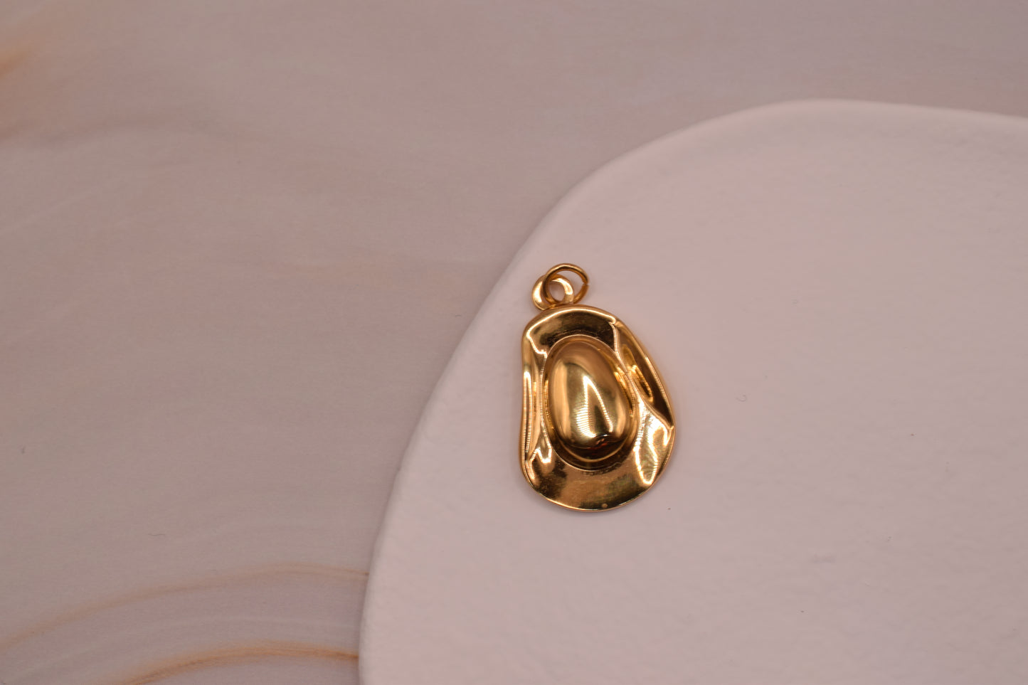 Cowgirl Hat Gold