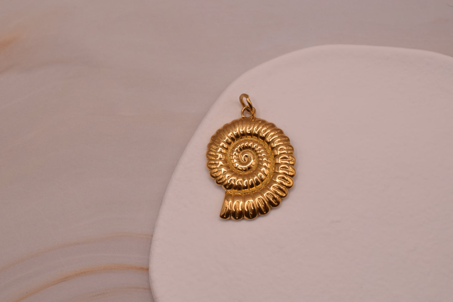 Fossil Shell Gold