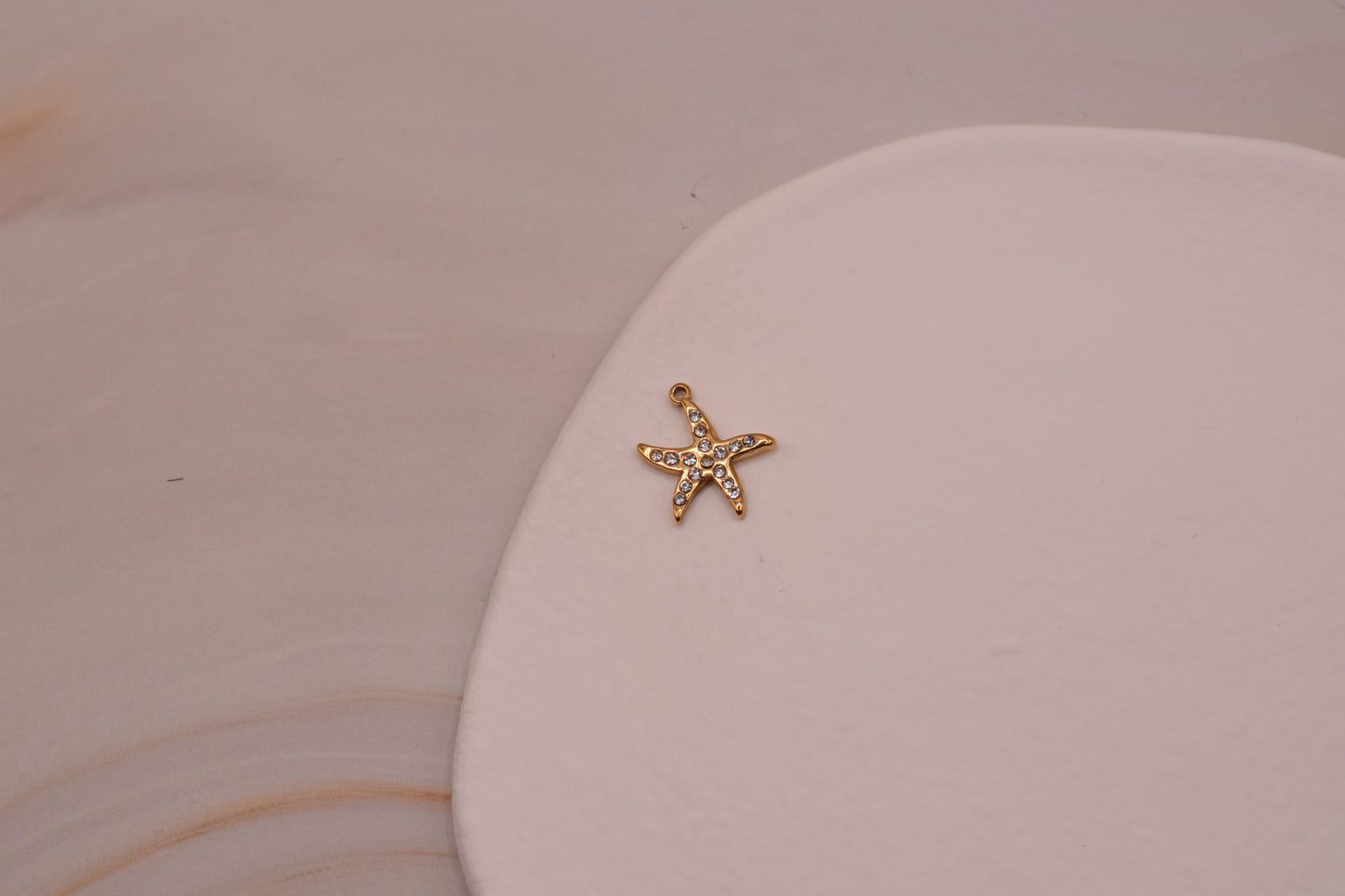 Sparkly Starfish Gold