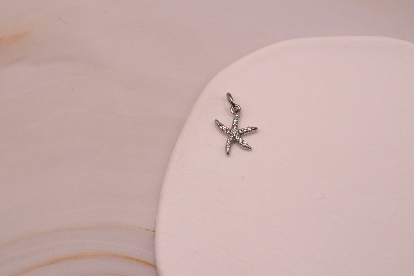 Silver Sparkle Starfish