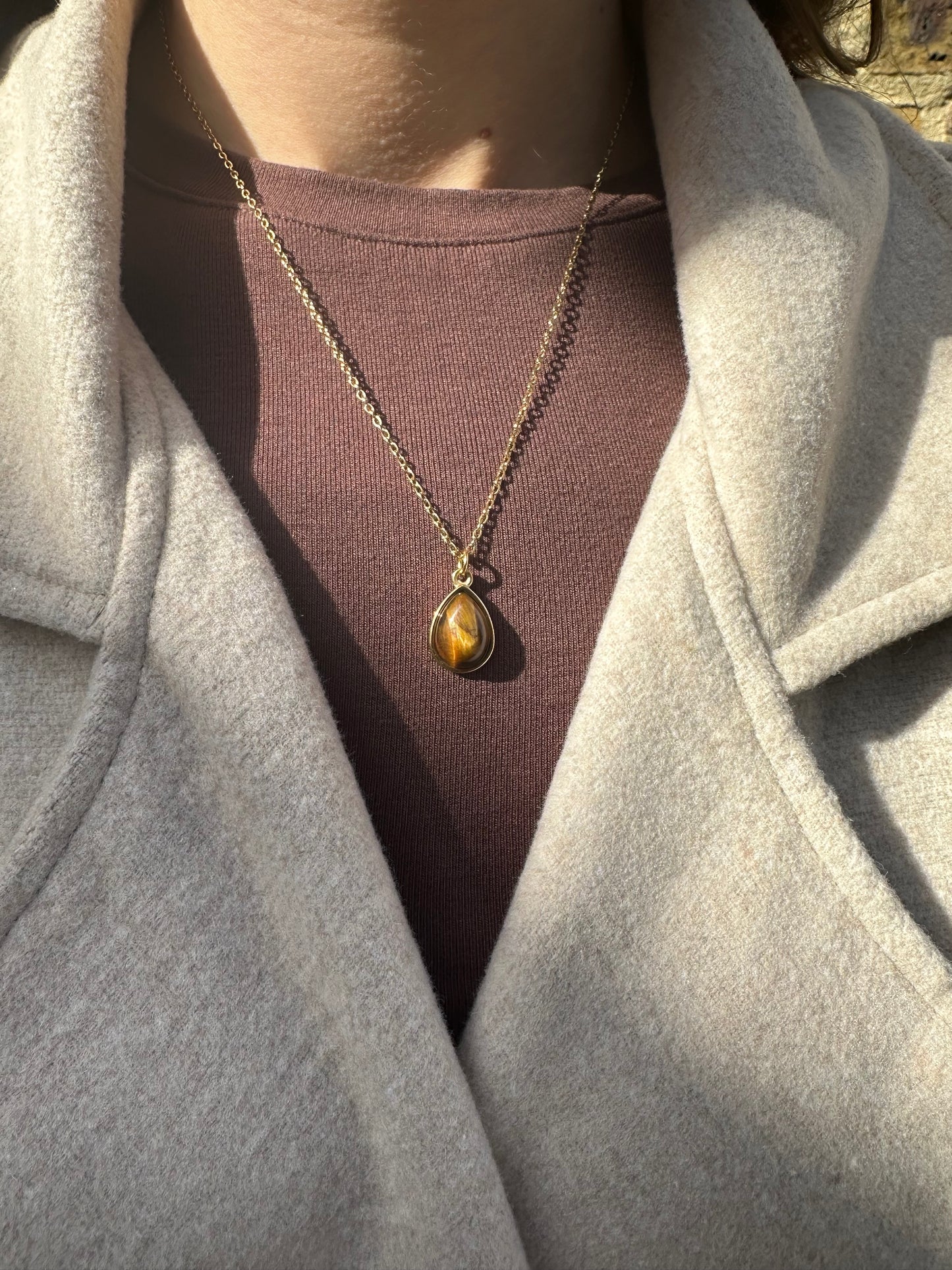 Amber Drift Necklace