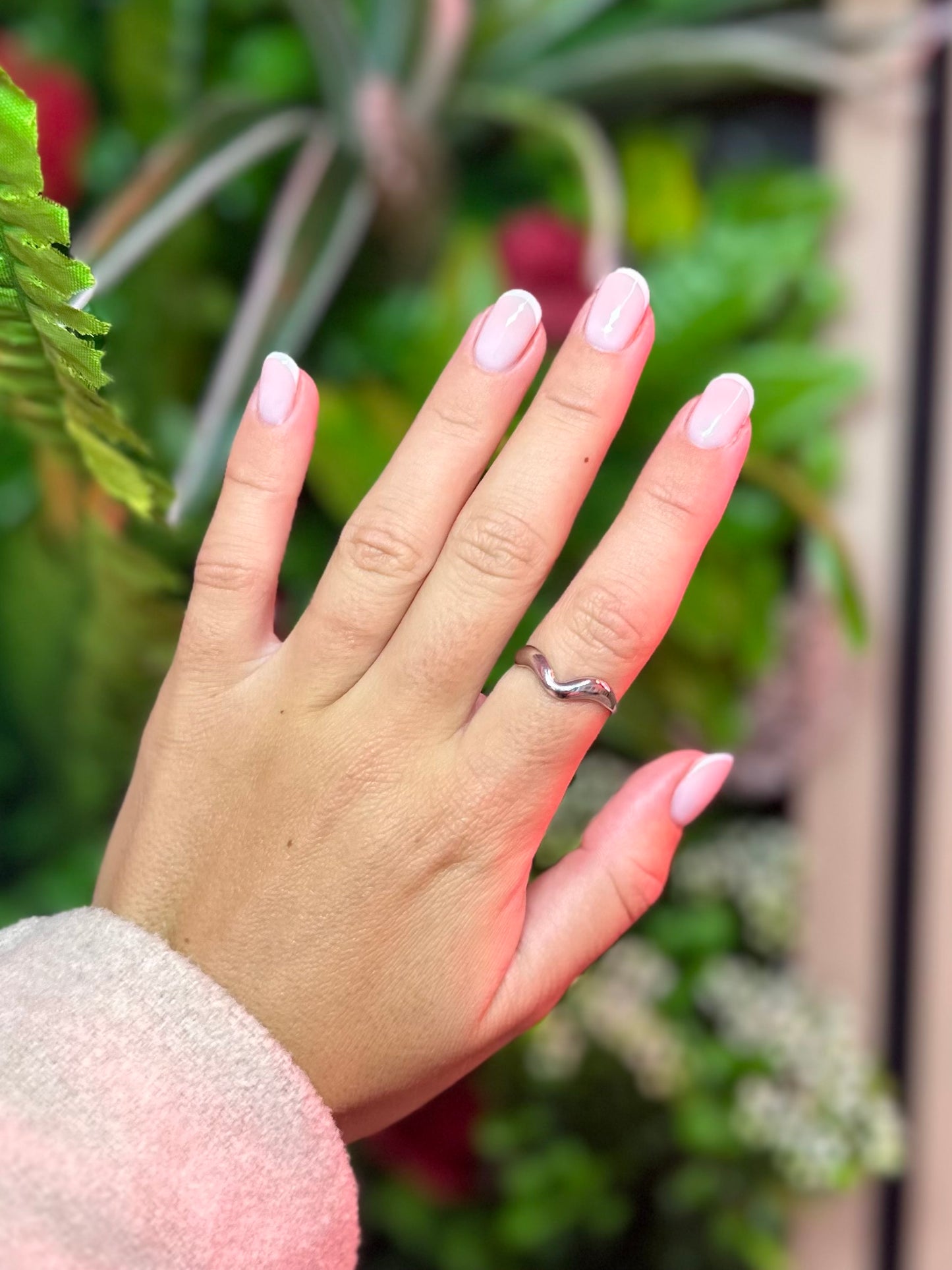 Halo Bloom Ring Silver