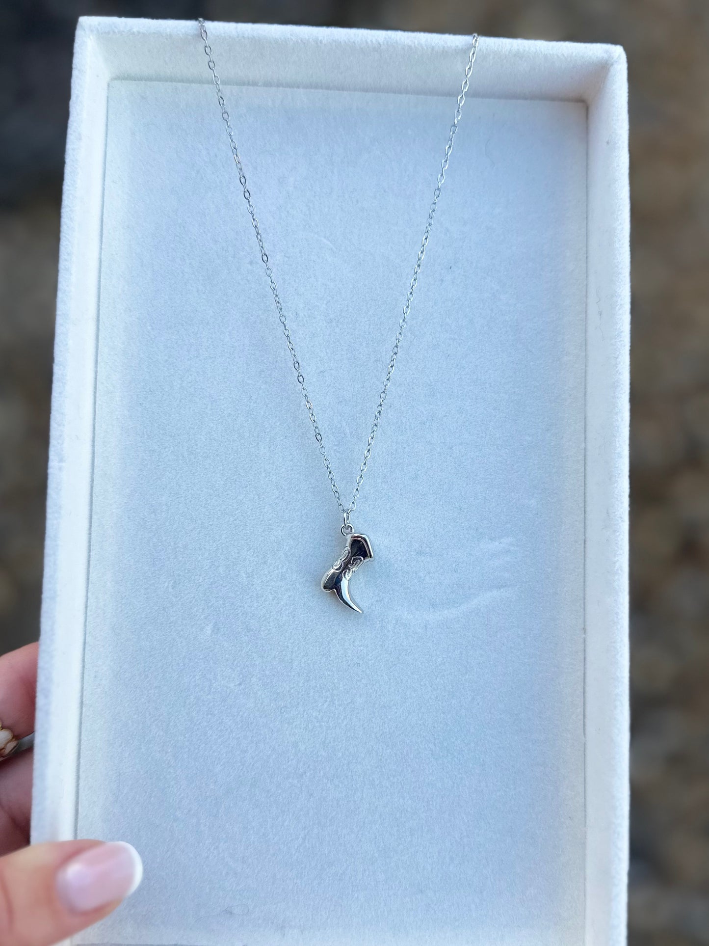 Cowboy Boot Necklace