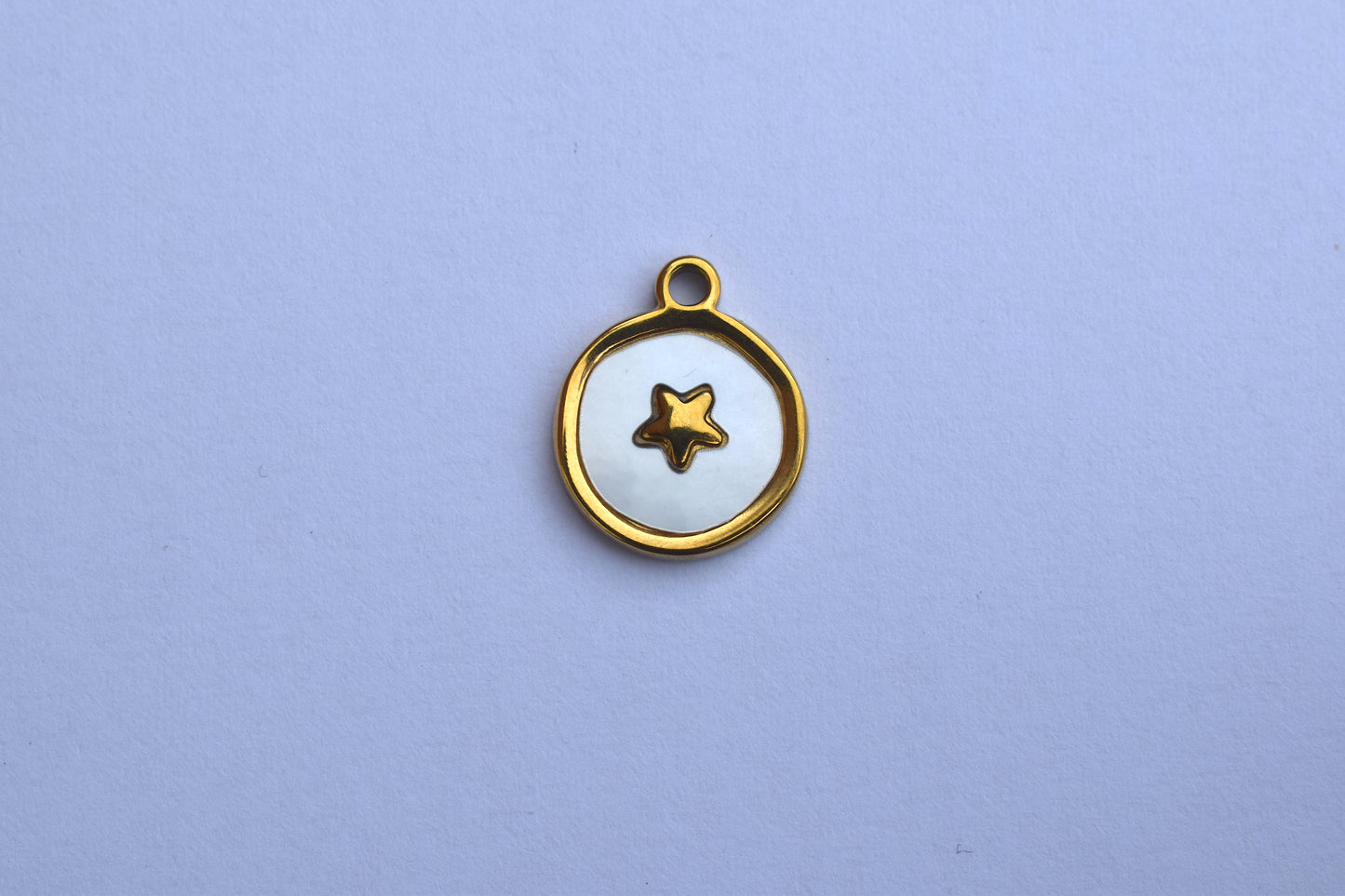 White Heart Star Gold