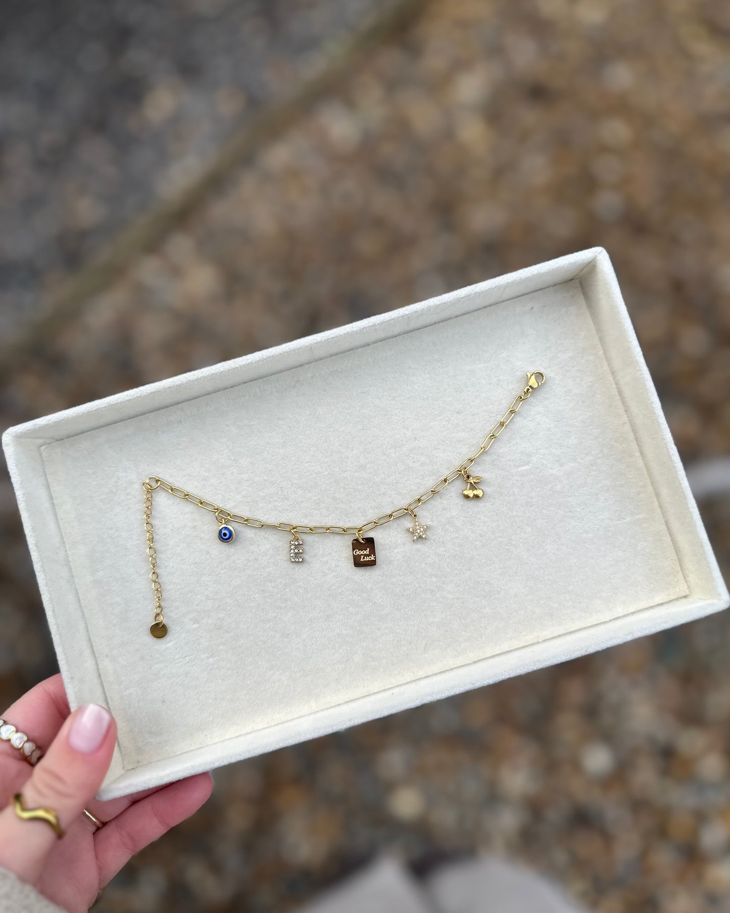 Small Links Bracelet Chain Gold