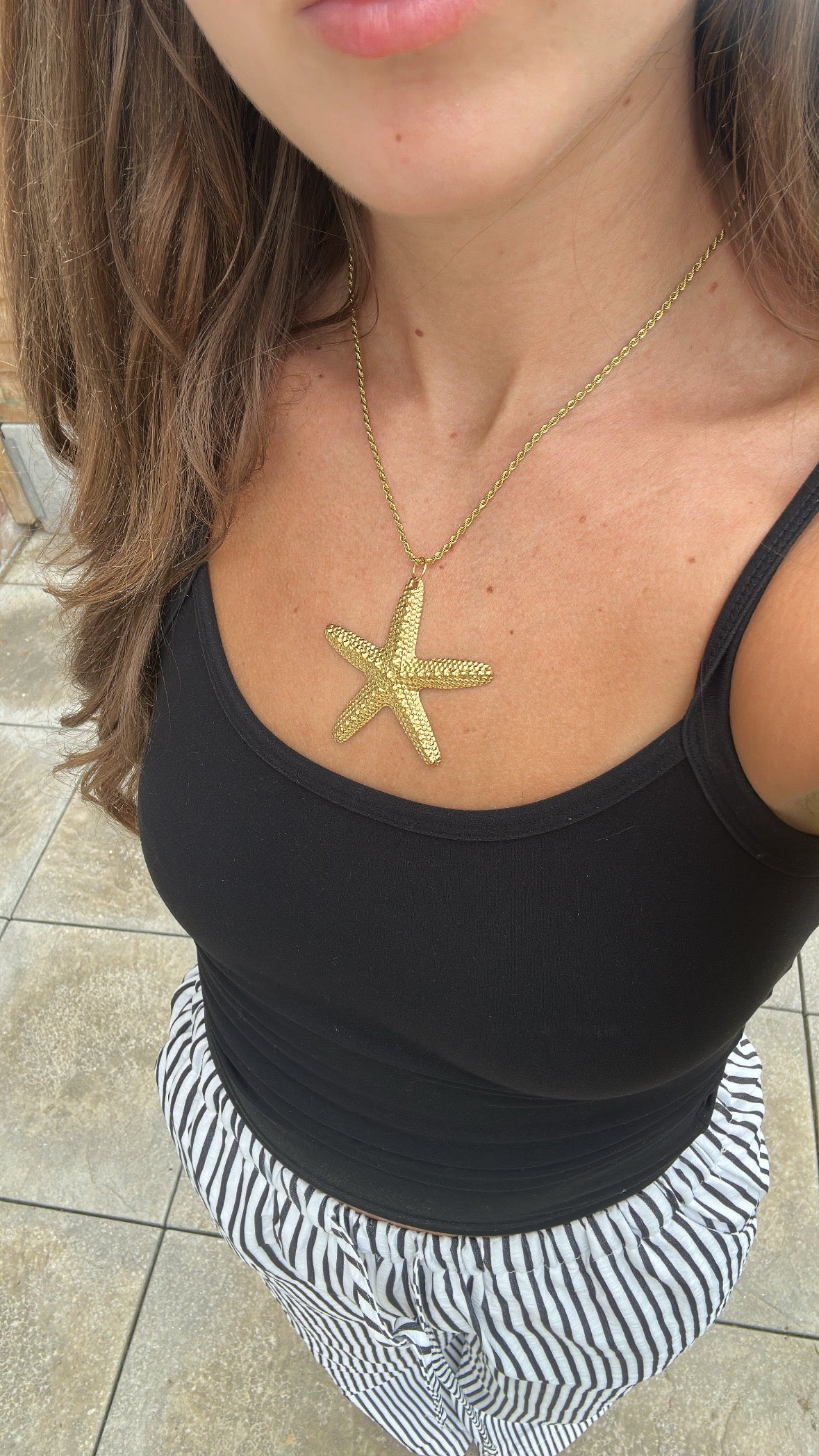 Starfish Necklace Large