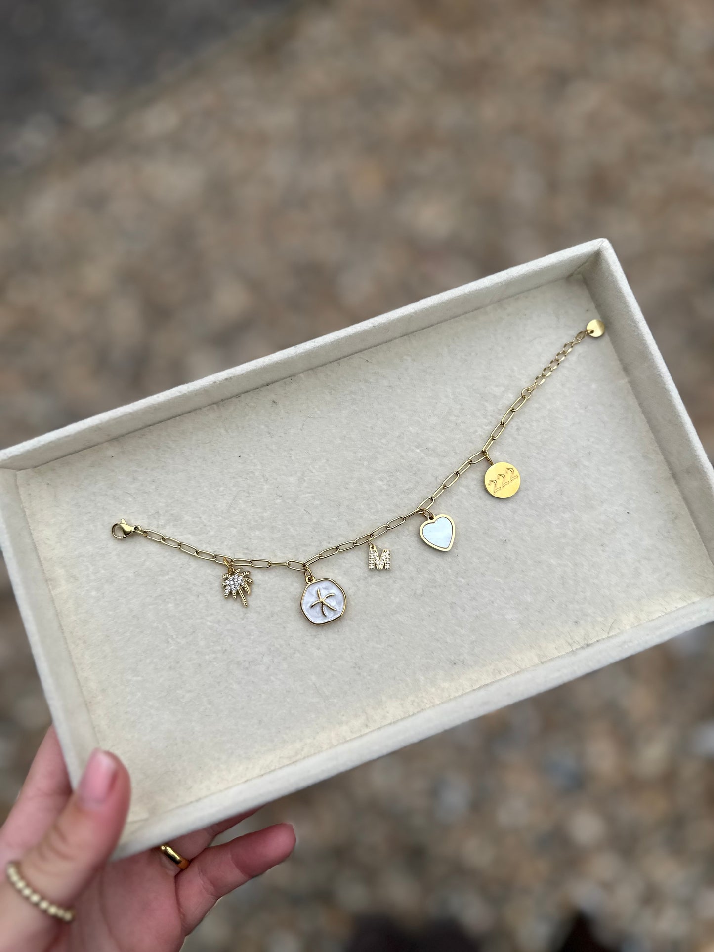 Small Links Bracelet Chain Gold