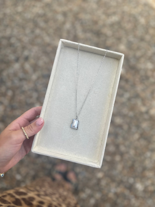 Pearl Silver Necklace