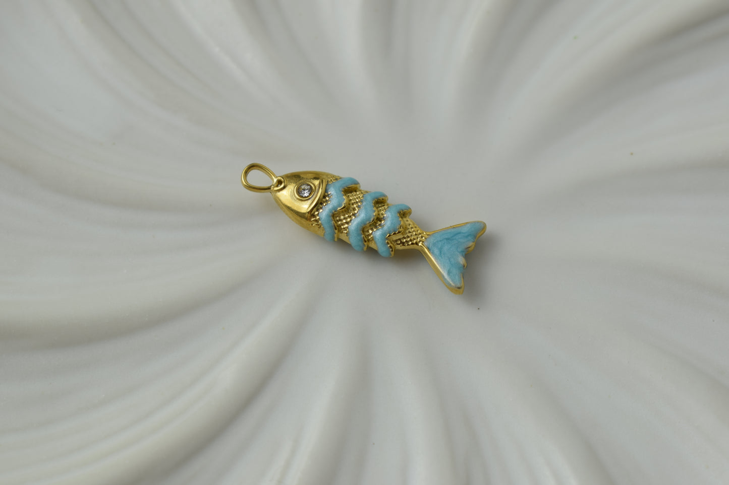 Fish Coloured Gold