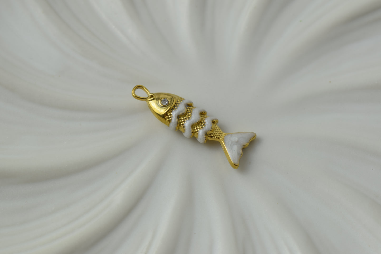 Fish Coloured Gold