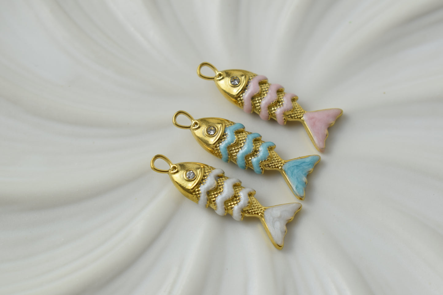 Fish Coloured Gold
