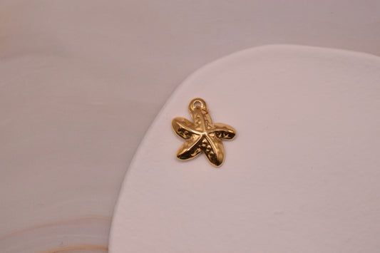 Patterned Starfish Gold
