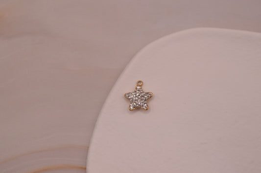 Gold Sparkle Starry Night