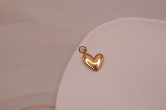 Dangle Heart Gold