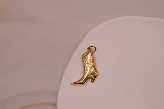 Cowgirl Boot Gold