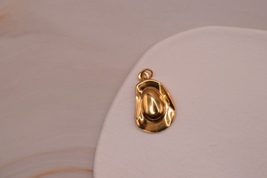 Cowgirl Hat Gold