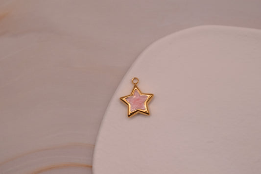 Gold Pink Star