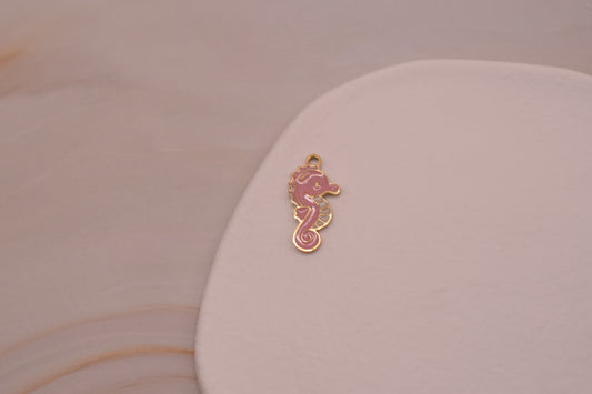 Pink Seahorse Gold