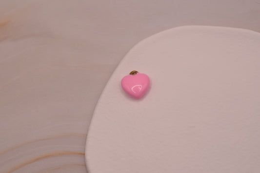 Round Pink Heart