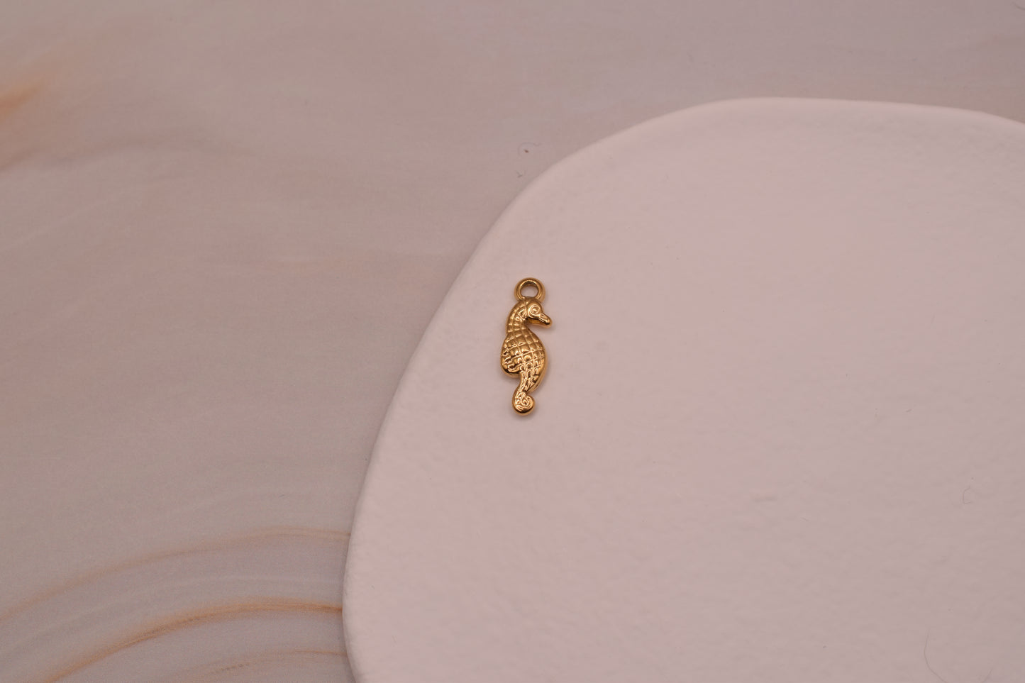 Gold Flat Seahorse