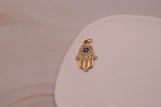 Sparkly Hamsa Hand Gold