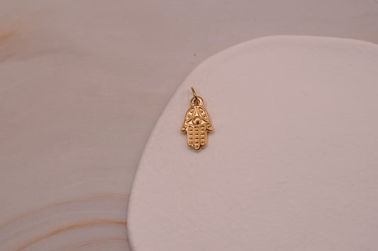 Gold Small Hamsa Hand