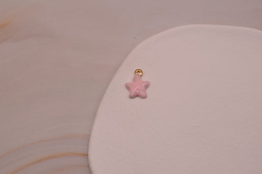 Gold & Pink Starfish