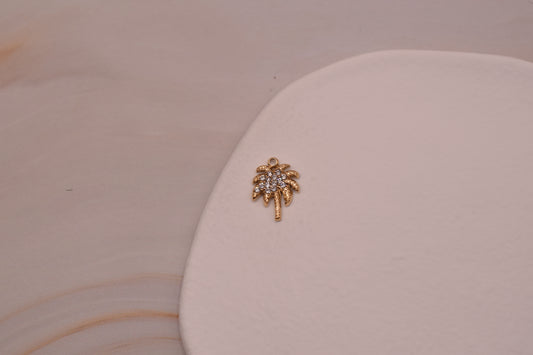 Sparkly Palm Tree Gold