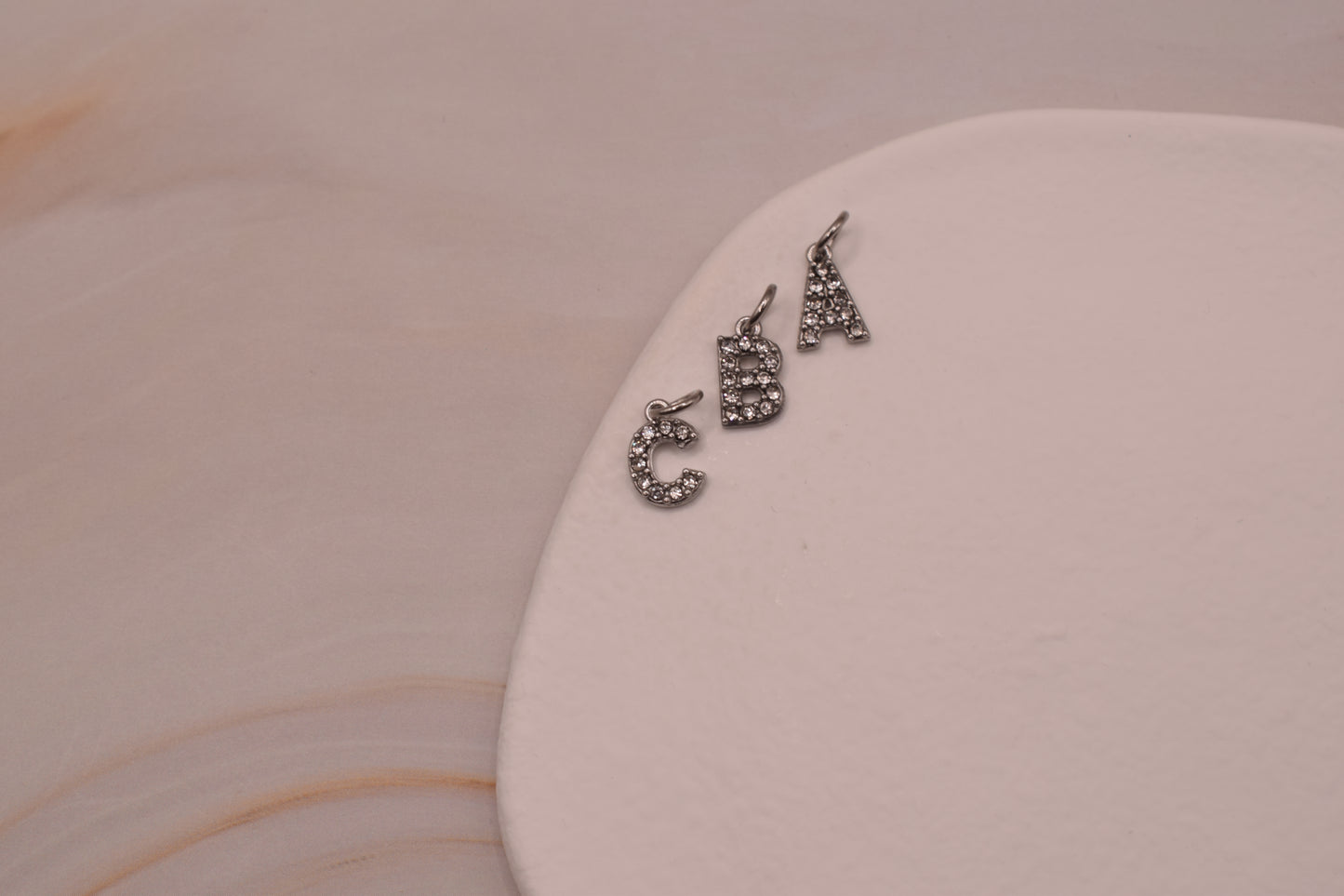 Sparkle Letter Silver