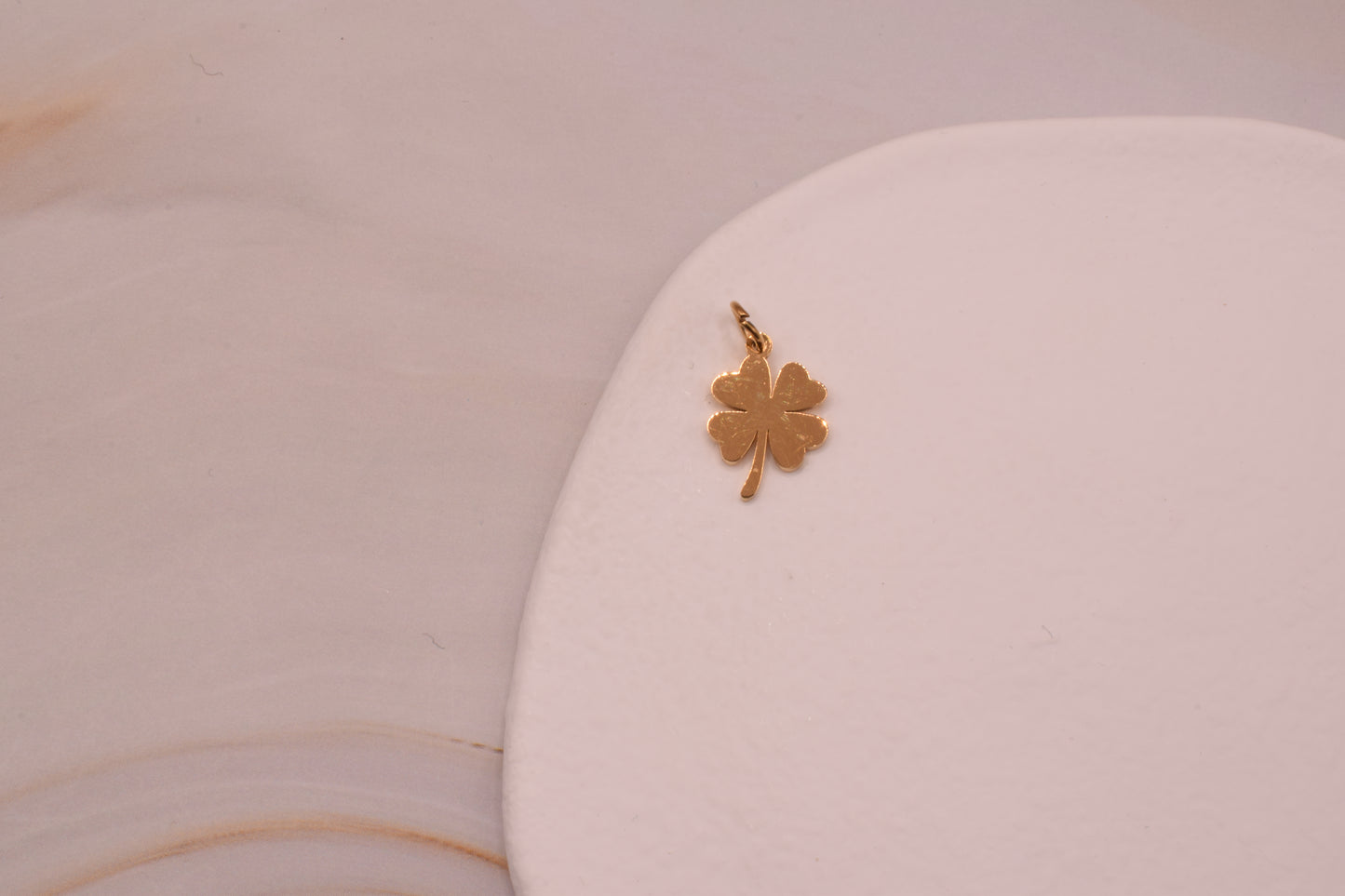 Gold Four Leaf Clover
