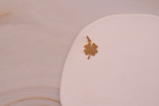 Gold Four Leaf Clover