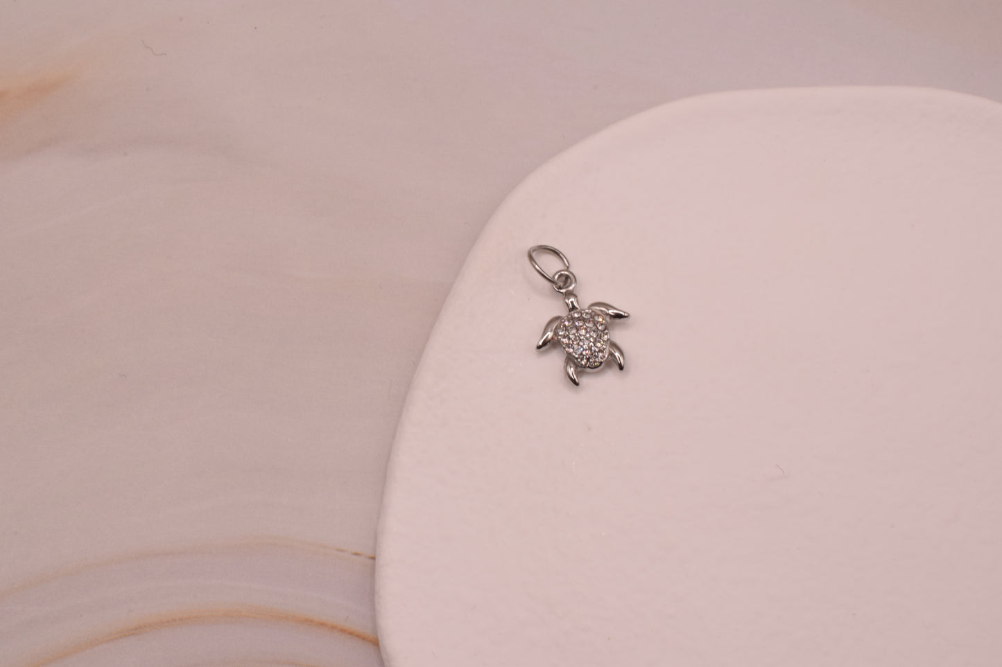 Silver Sparkle Turtle
