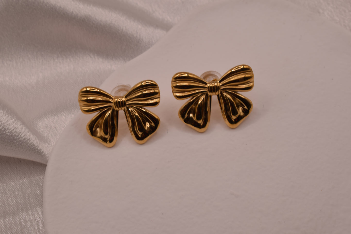🎀 The Statement Bow Studs