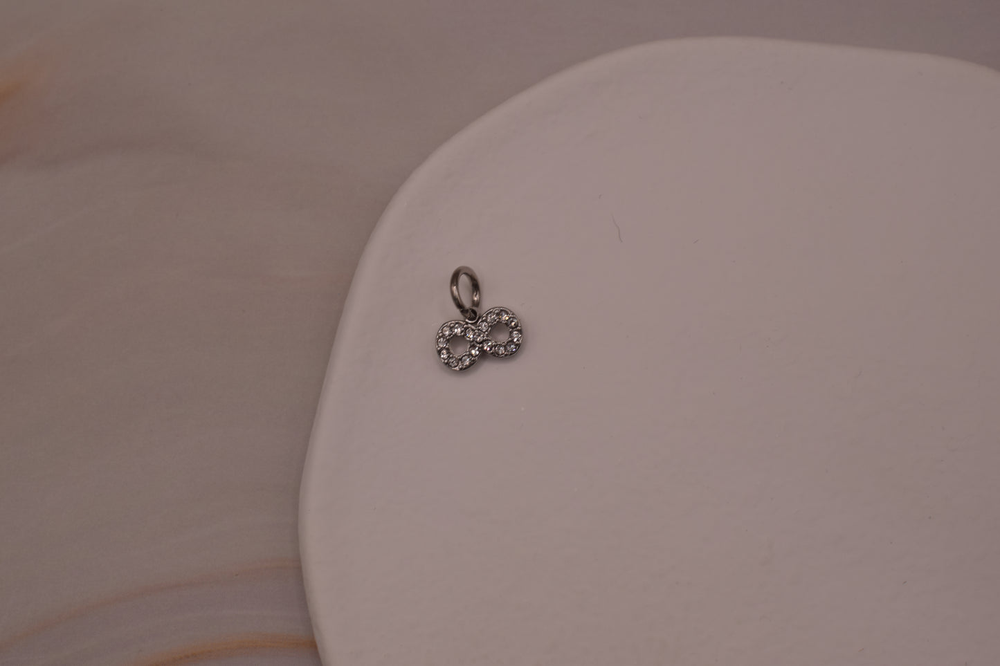 Silver Infinity Charm