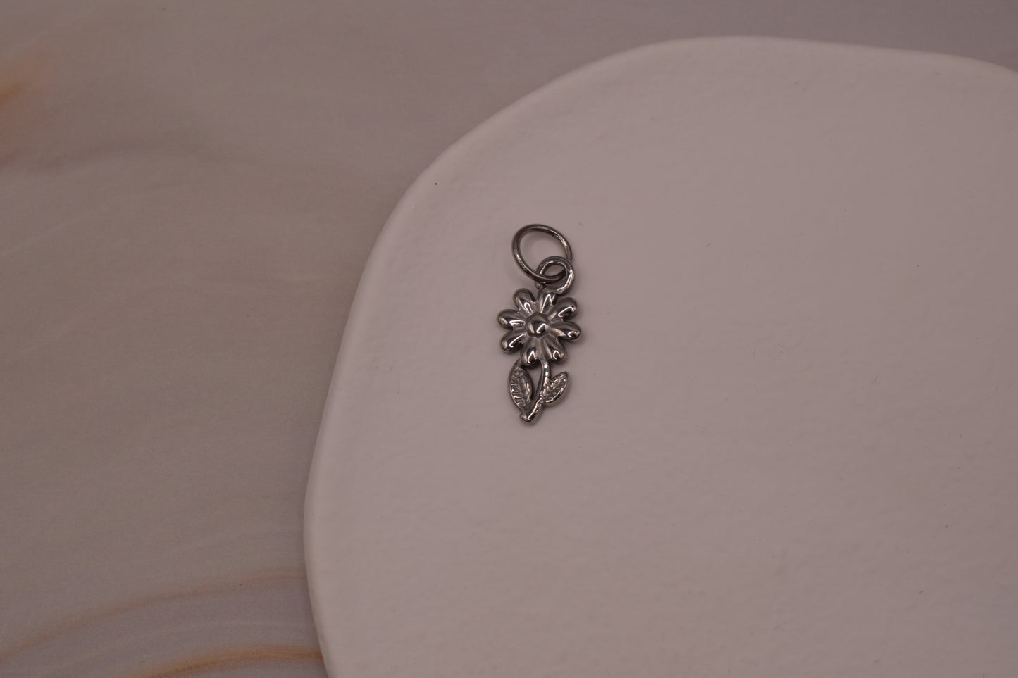 Vintage Flower Charm