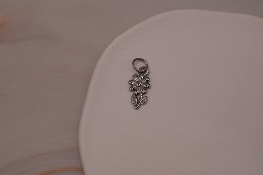 Vintage Flower Charm
