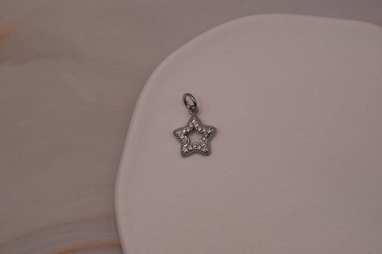 Crystal Star Charm