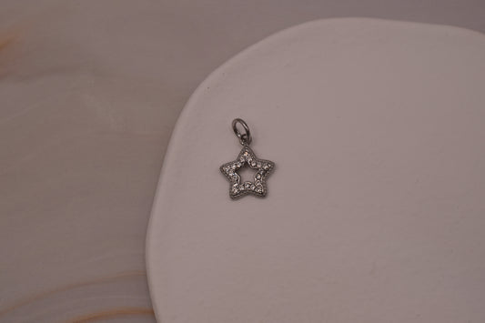 Crystal Star Charm