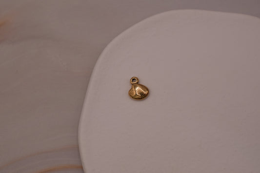 Gold Mini Shell Charm