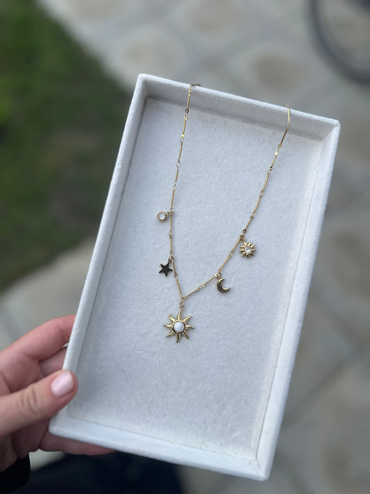 Celestial Charm Necklace