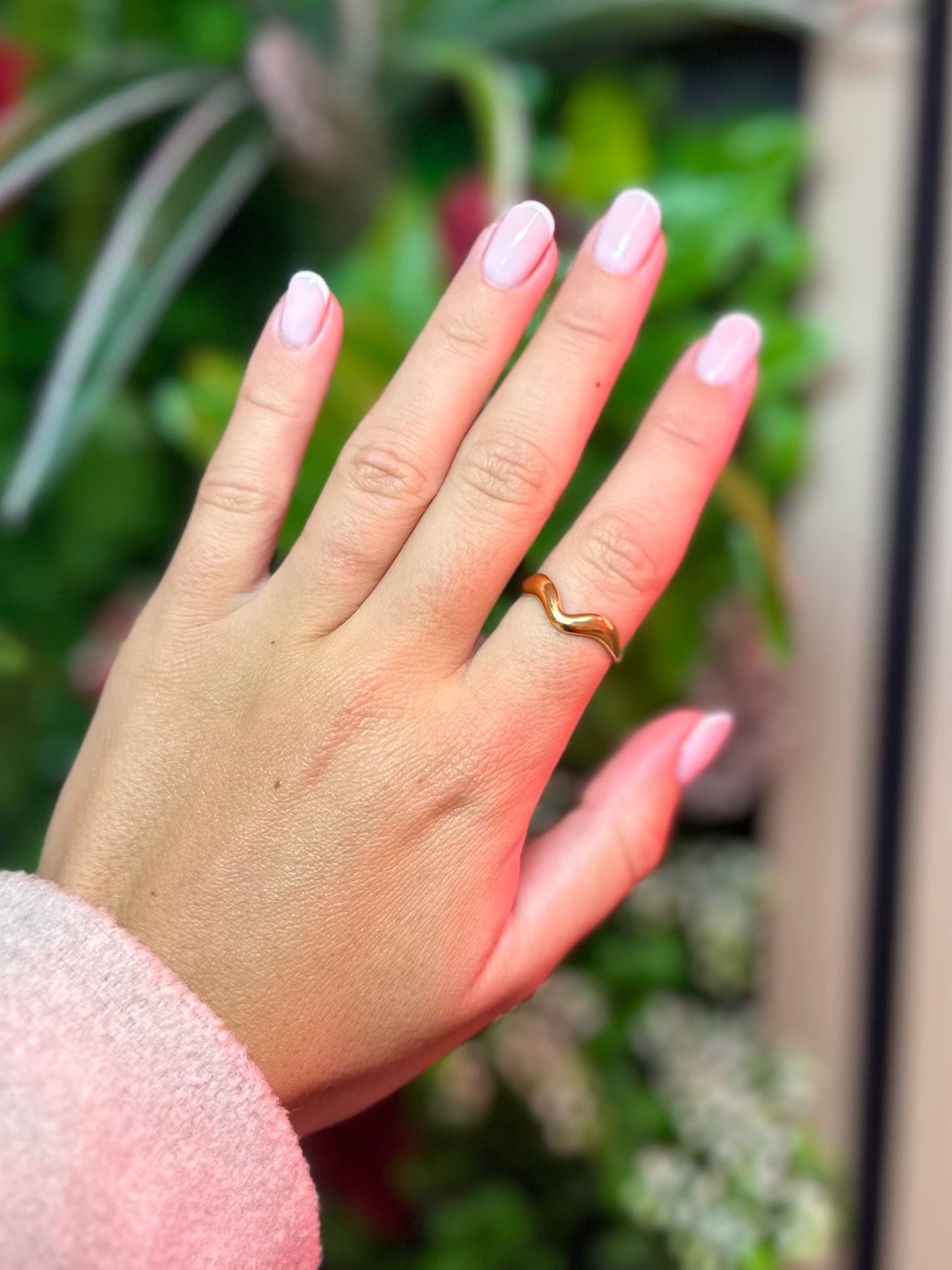 Halo Bloom Ring Gold