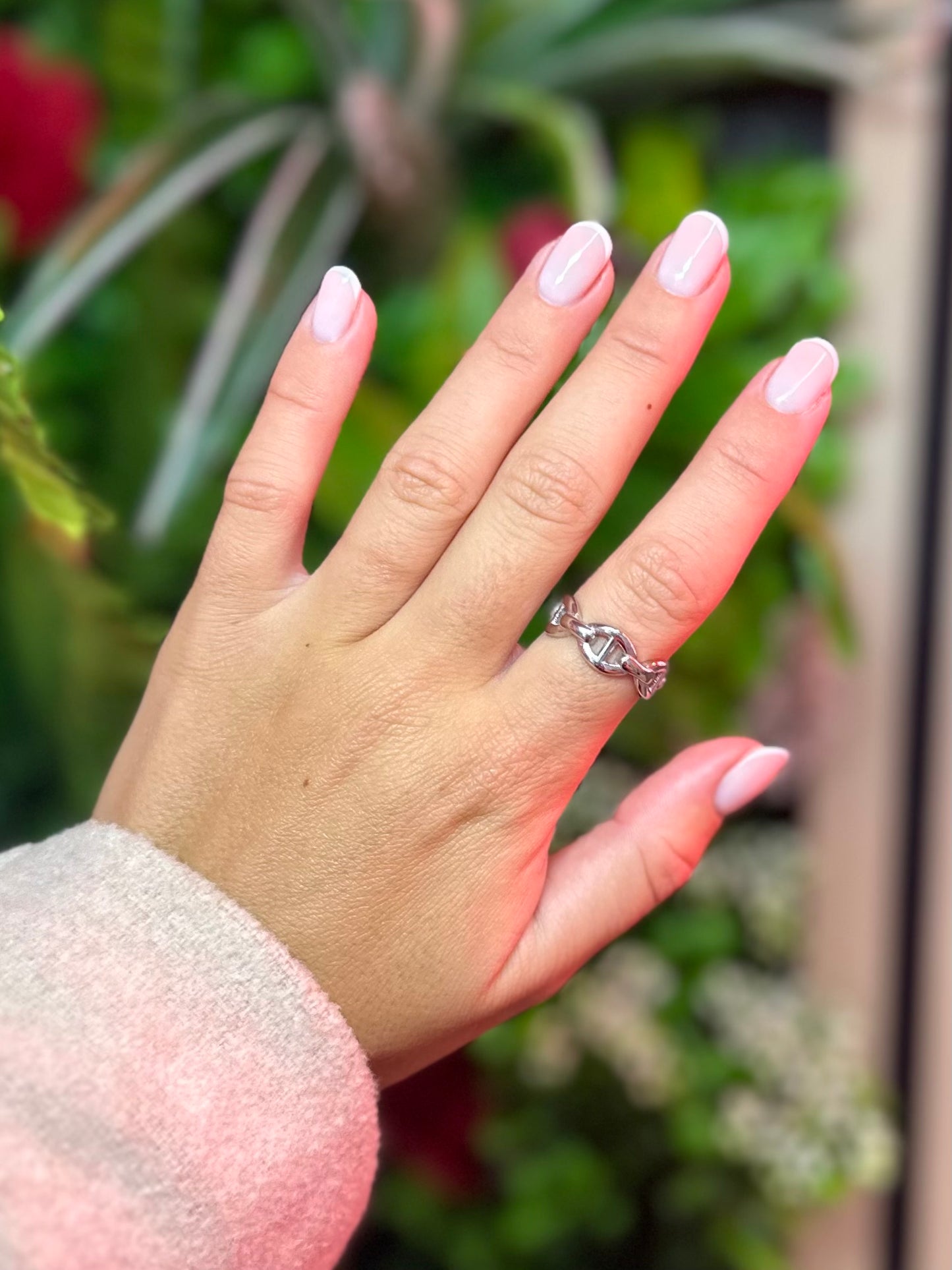 Aura Loop Ring Silver