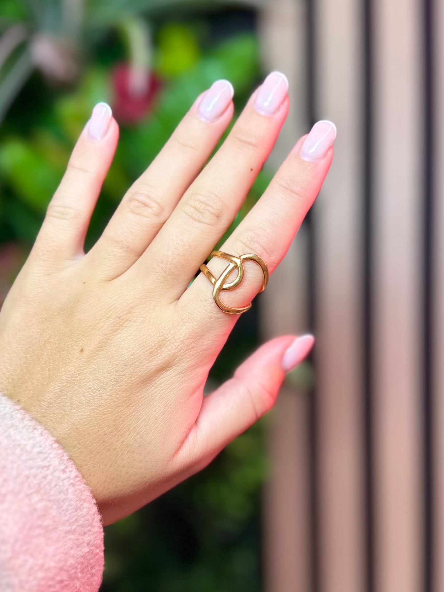 Aura Stacks Ring Gold